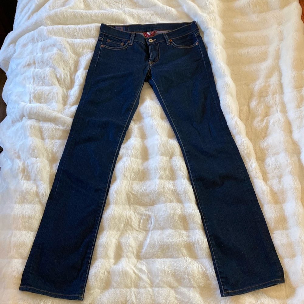 Lucky Brand Sundown Skinny Jean (straight leg)